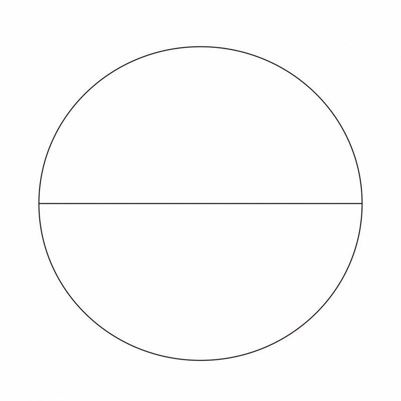 NE50 eyepiece reticles, horizontal line