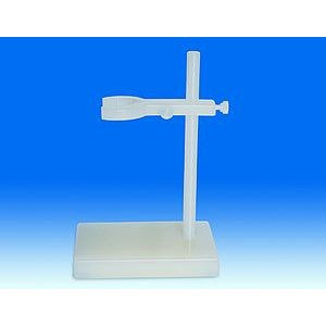 Retort stand, PP, stand rod 300 mm, base 220 x 160 mm