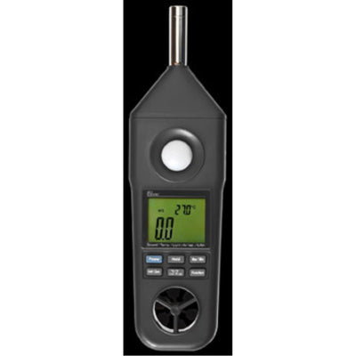 Environmental quality meter with sound