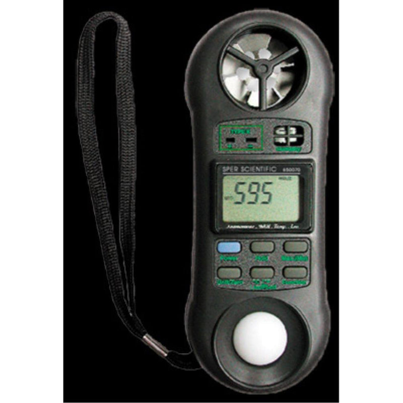 Compact environmental quality meter