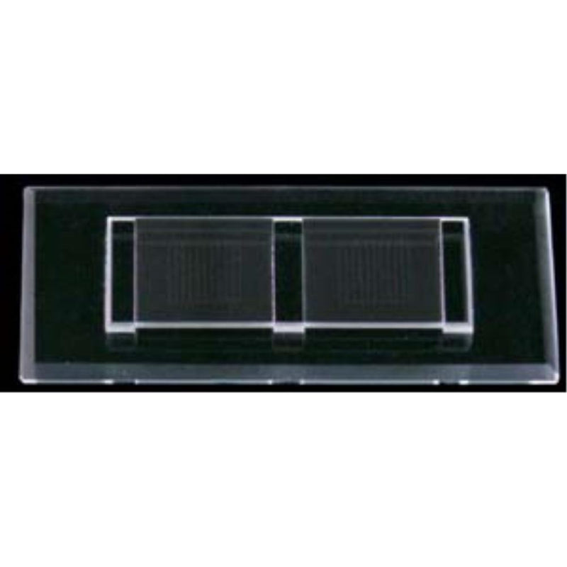 McMaster egg counting chamber, 2 cells, all glass