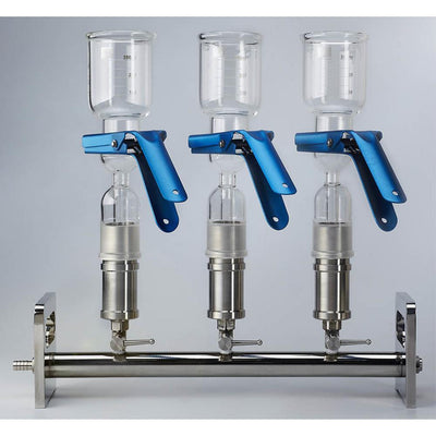 Vacuum manifold filtration systems