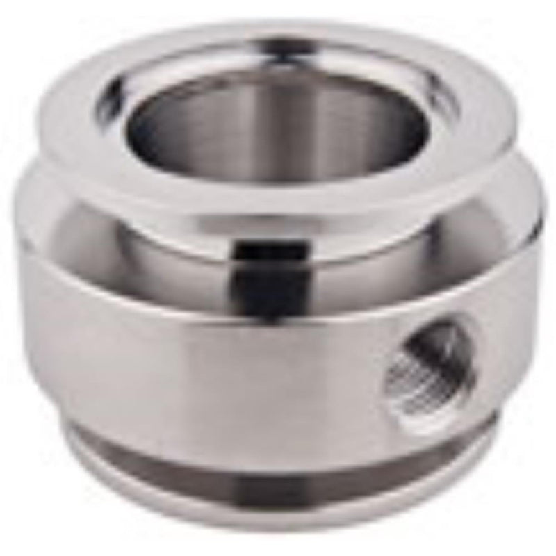 NW/KF adaptive tee to female NPT thread, stainless steel